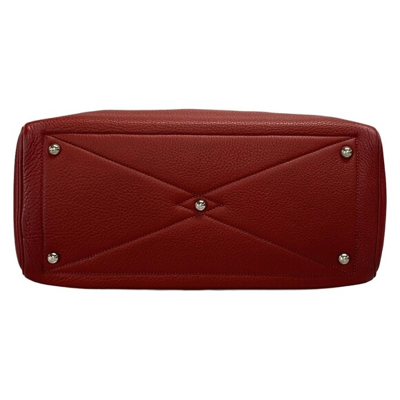 Auth Hermes Victoria 35 - Rouge Garance #161300H18B - Picture 5 of 15